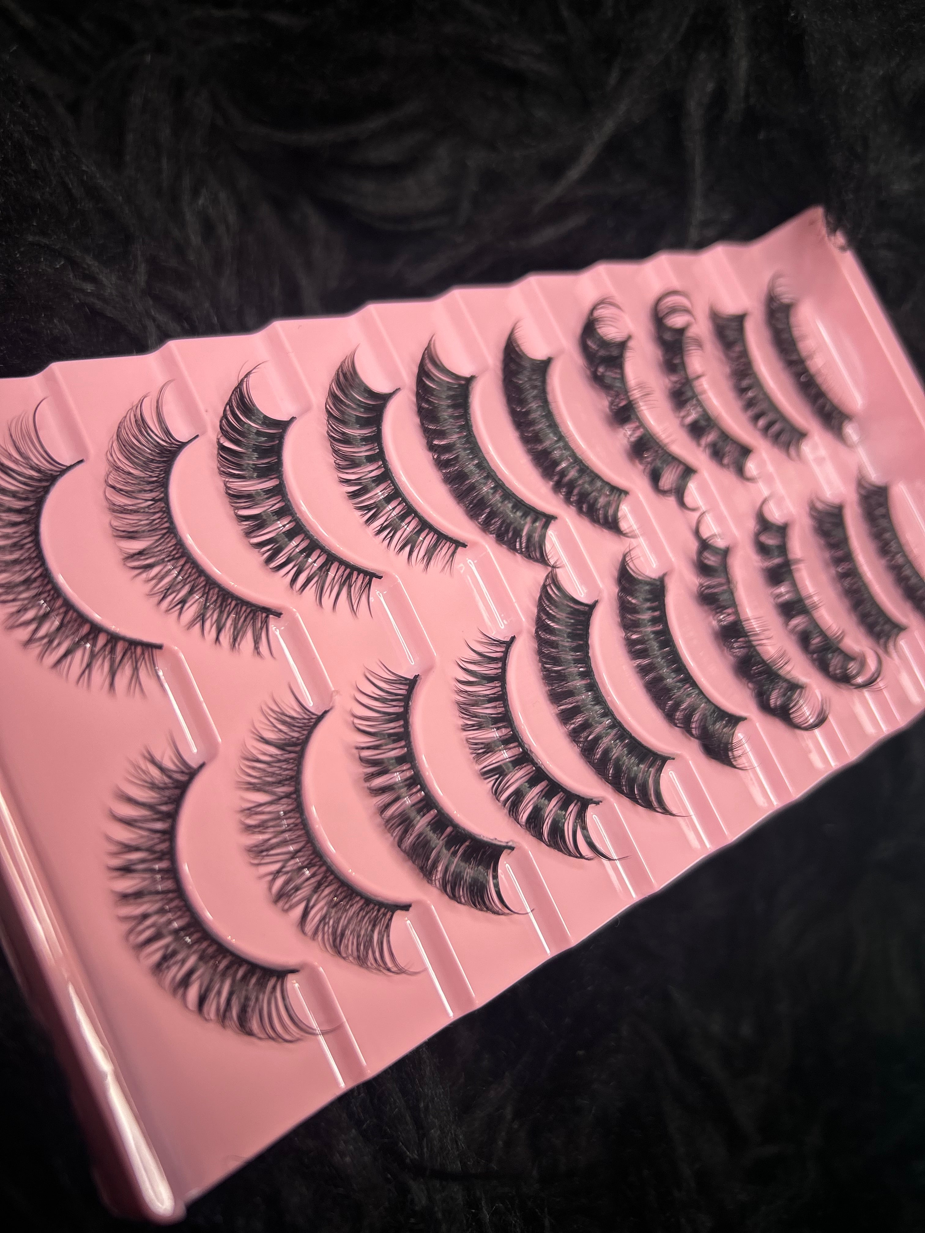 Mink Lash Strips x10✨